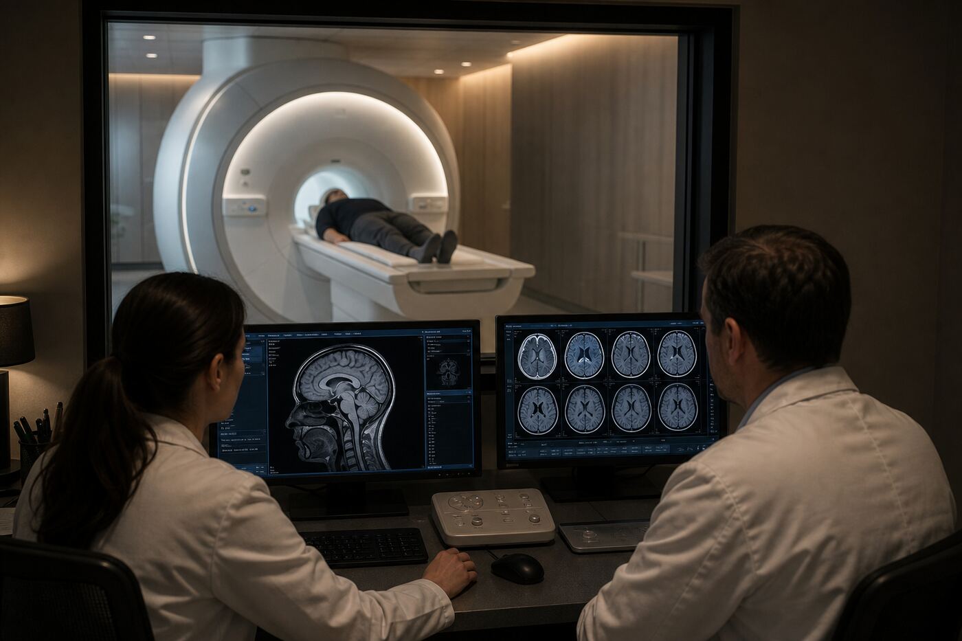 Imagerie cérébrale d'urgence pour confirmer un AVC ischémique